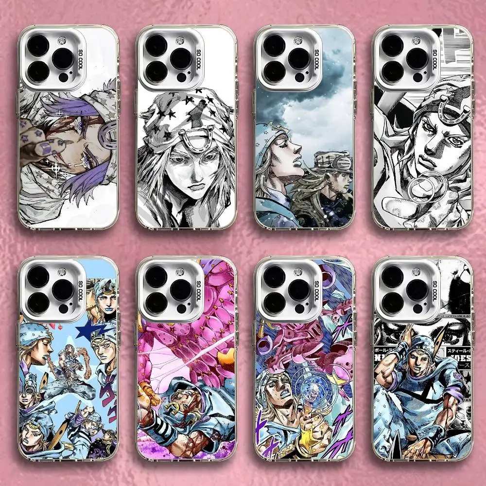 Johnny Joestar J-Jojo White Candy Matte Shockproof Phone Case