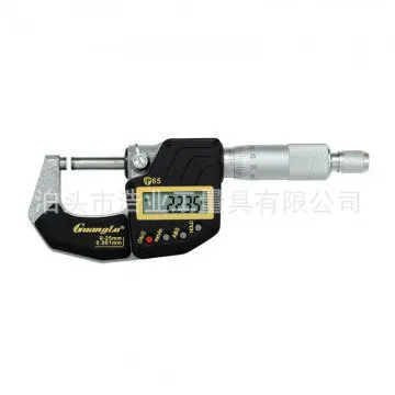 

Electronic Micrometer 0.001 Waterproof Digital Display Micrometer IP65 Electronic Micrometer Card 0-25-50-75-100