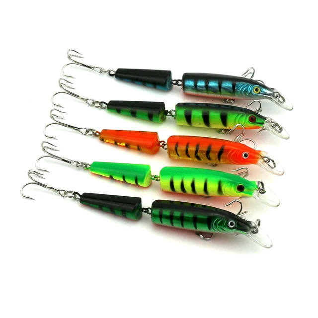 9pcs/lot Fishing Lures Pesca Minnow Lures Fishing Wobbler Jointed Hard  Baits Carp Fishing Tackle 10.5CM - AliExpress