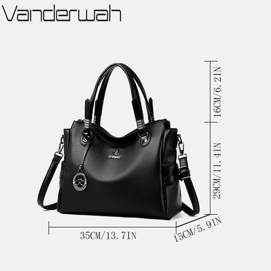 Women Leather Shoulder Bag Crossbody Bag Handbag
