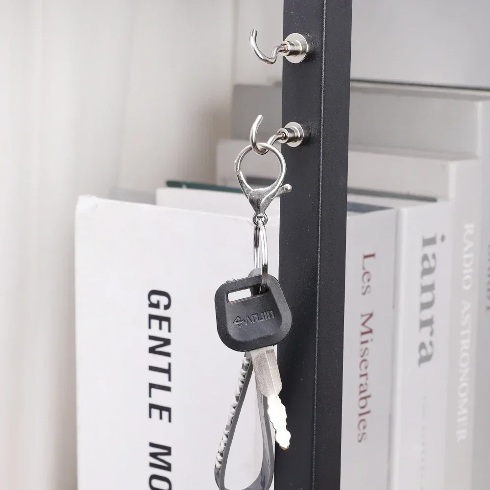 Description Picture 5 of item10/5/1 Item Magnet Magnetic Hook Up Metal Iman Strong Keys Hanger Home Kitchen Bathroom Accessories Storage Tidy Garden Hooks