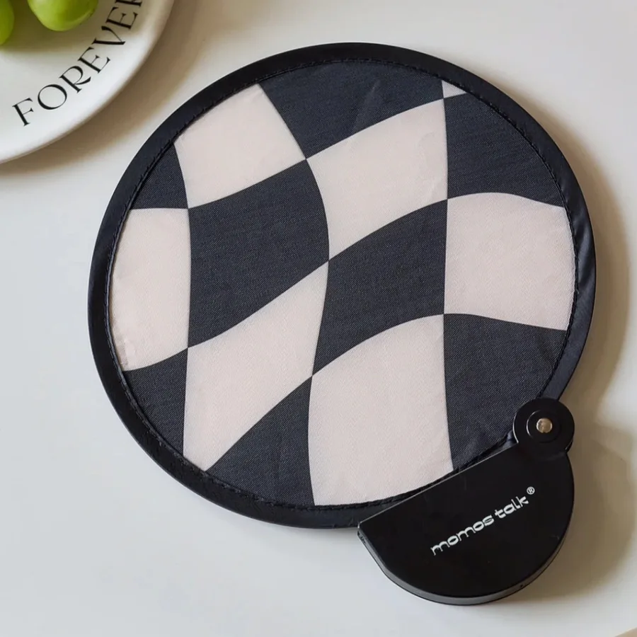 Compact Folding Handheld Fan with Storage Pouch – Ideal for Summer, Travel, Beach & Parties
