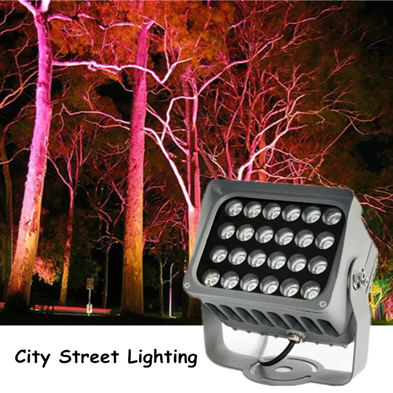 City Street Lighting Outdoor Waterproof Hotel Exterior Irradiation Square Garden Tree Light Park Landscape Lights Garden Decor led landscape lights