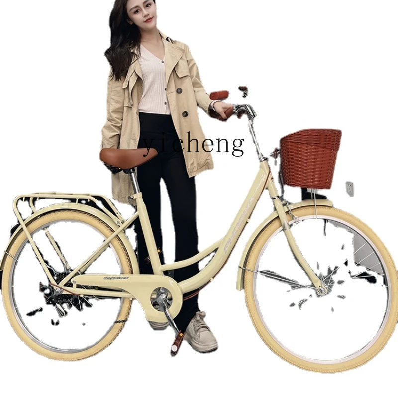 

XL Bicycle Women's Adult Model Lightweight Ordinary Walking 24-Inch Teenagers College Students