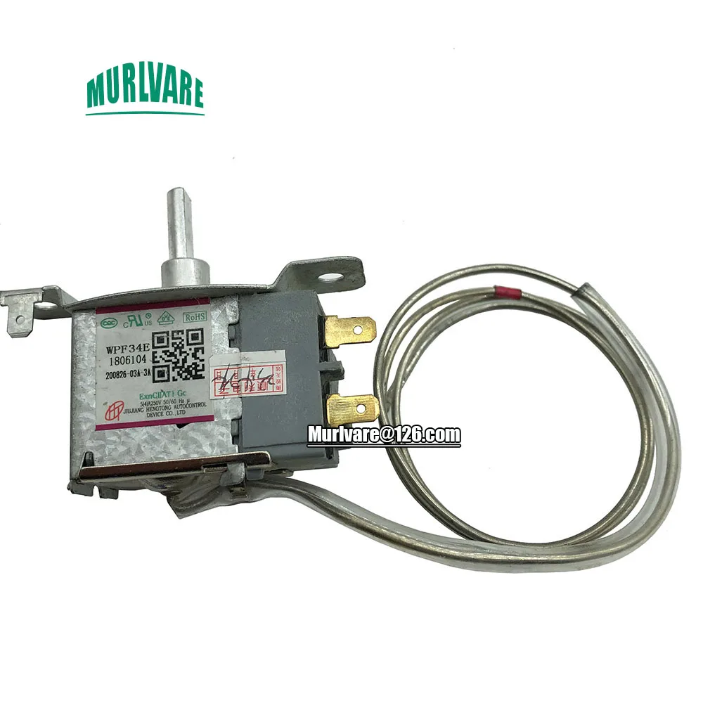 Description Picture 4 of itemRefrigerator Temperature Controller Parts WPF34E 1806104 2-Pins Sensor Probe Thermostat For Hisense Ronshen  Refrigerator