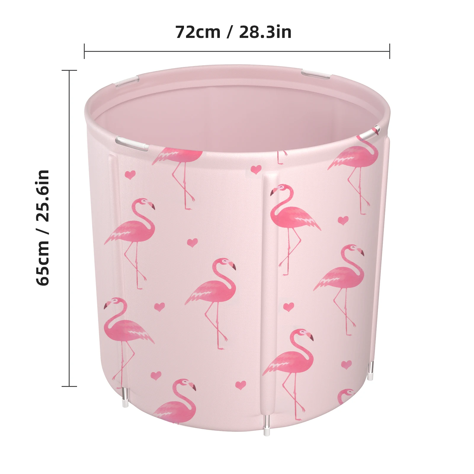 GAPPO Foldable Bathtub SPA Tub Soaking Standing Bath Efficient maintenance of temperature Ideal for Hot bath ice bath