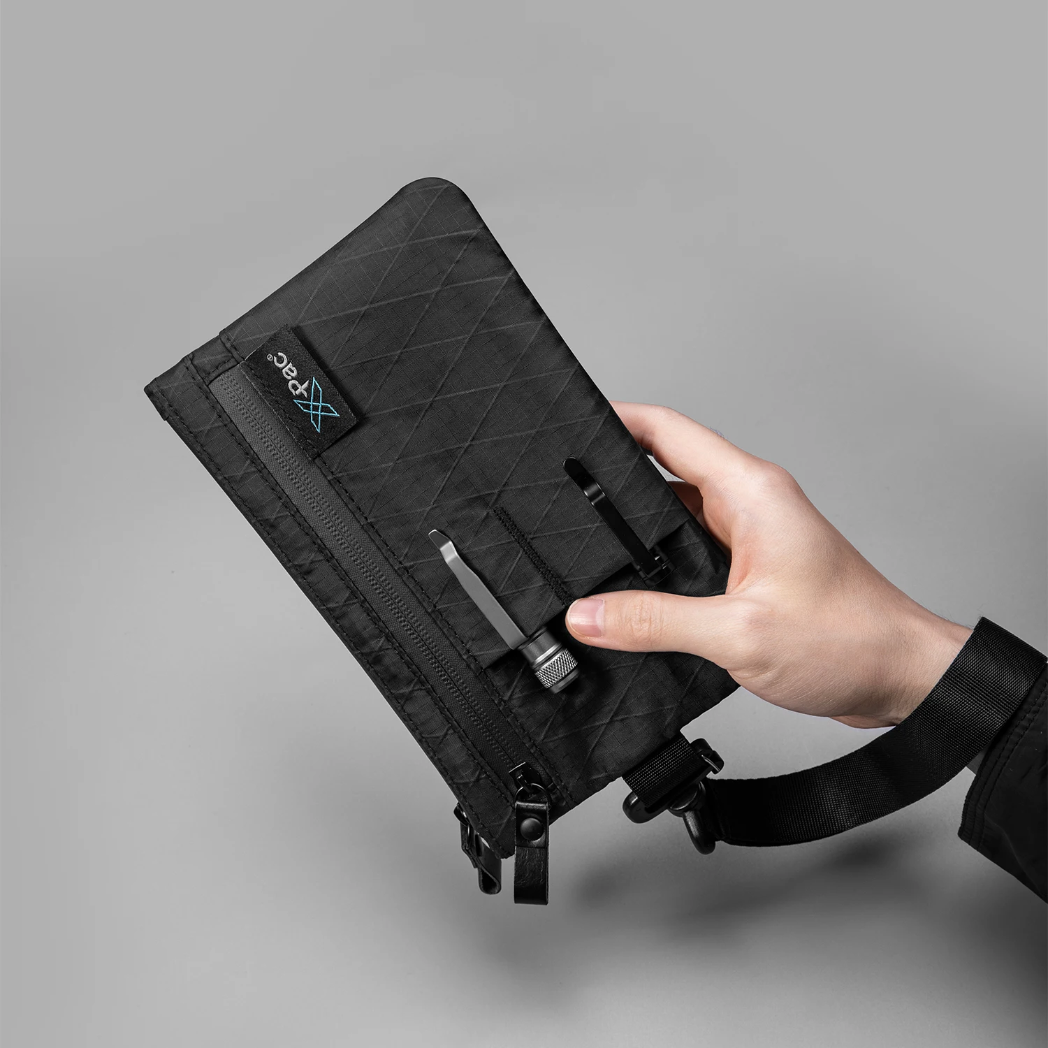 X-pac RFID Blocking Anti-Theft Wallet with Card Holder & Cash Pocket - X-Pac Travel Handbag with Wrist Strap