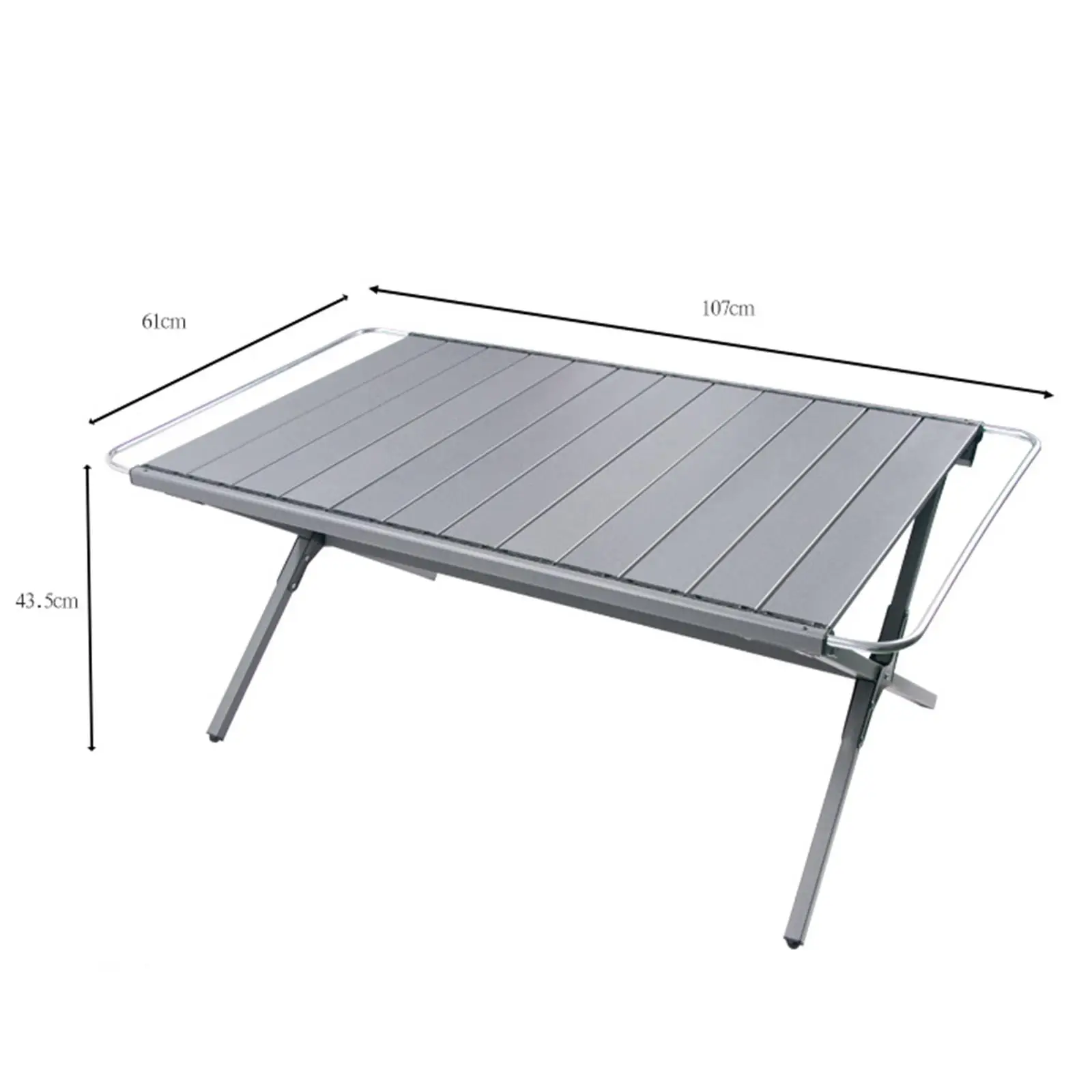 Folding Camping Table Furniture Roll up Picnic Table for Outdoor Beach Patio