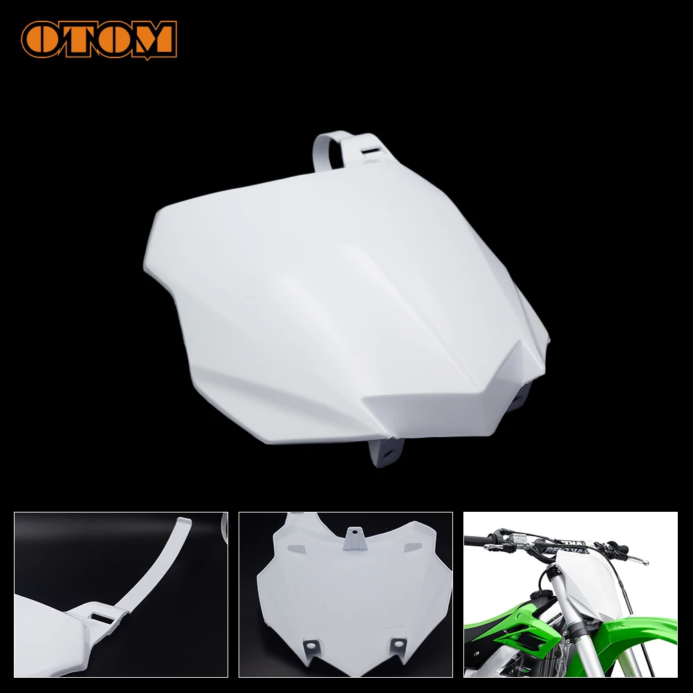 OTOM 2013-2015 오토바이 전면 번호판 등록 커버 라이센스 카드 가드 가와..