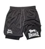 LONSDALE Summer Fashion Sports Running Shorts Men's 2 in 1 Quick Dry Workout Training Gym Fitness jogging shorts 4