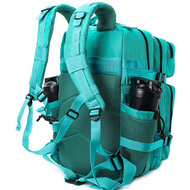 45L Tactical Backpack Men Outdoor Waterproof Sports Travel Gym Hiking Bug Out Bag Military Camping Hunting Survival Rucksack 4