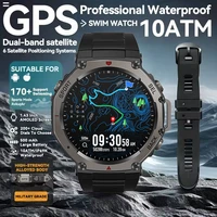T-Rex 3 GPS Smart Watch 5 ATM Waterproof Built-in Dual-band GNSS Compass Military Sport Smartwatch Men 2025 New For Xiaomi 1