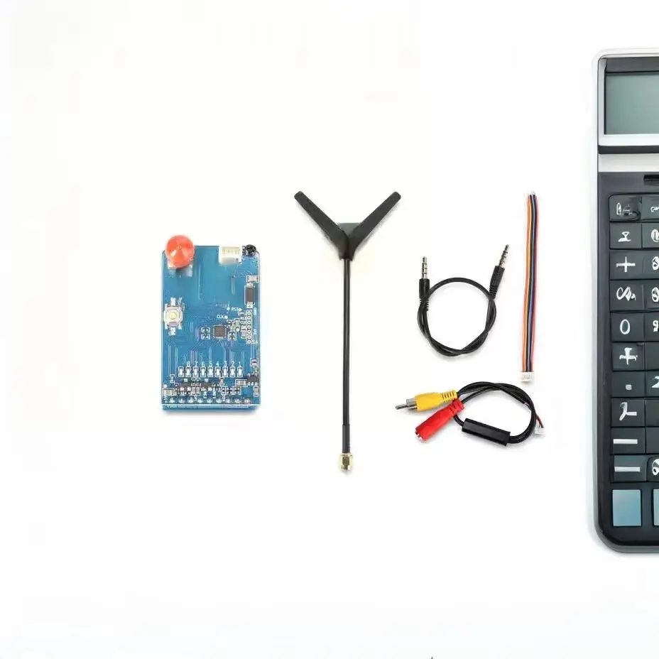 Receptor de Vídeo Analógico SKYZONE 1.2G/1.3G VRX de 9 Canais para FPV
