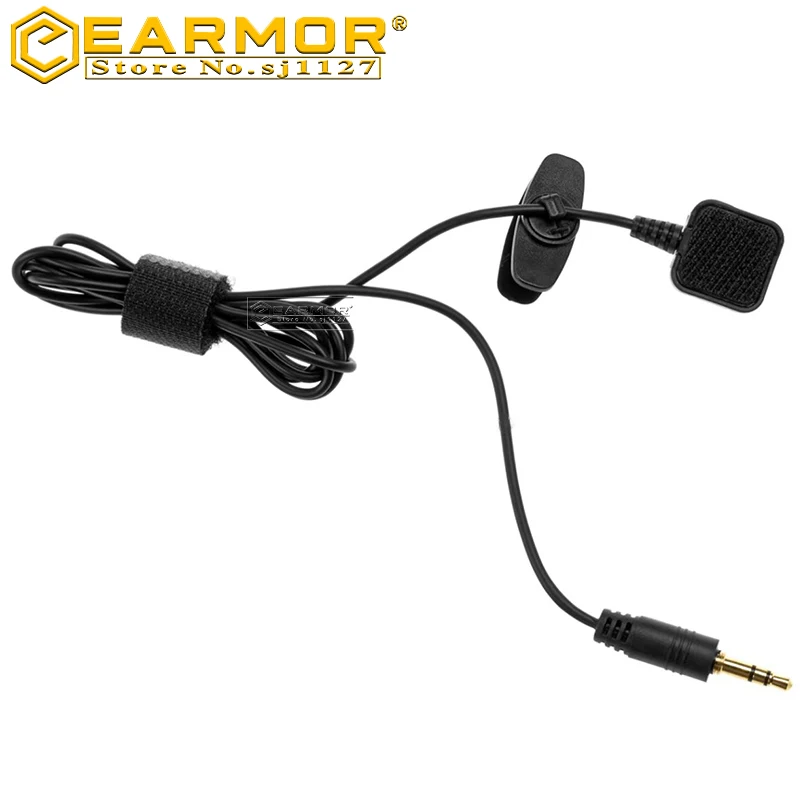 EARMOR-M50 Tactical Headset PTT Finger Call Button Shooting Earmuffs Extended Finger Button Adapter Compatible with M51 PTT