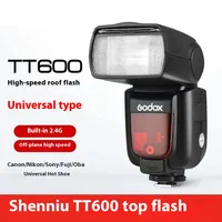 Godox TT600 2.4G Wireless GN60 Master/Slave Camera Flash Speedlite for Canon Nikon Sony Pentax Olympus Fuji Lumix 2