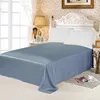 22mm Silk Flat Sheet 1PC 100% Mulberry heavy Silk Solid Color Custom order is acceptable ls0114-190619 1