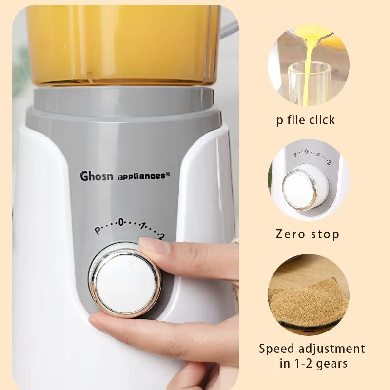 110V/220V Household Multi-functional Juicer Soy Milk Liquid Food Mixer For The Elderly Nose Feed Crushing Wall Breaking Ice Sand 5