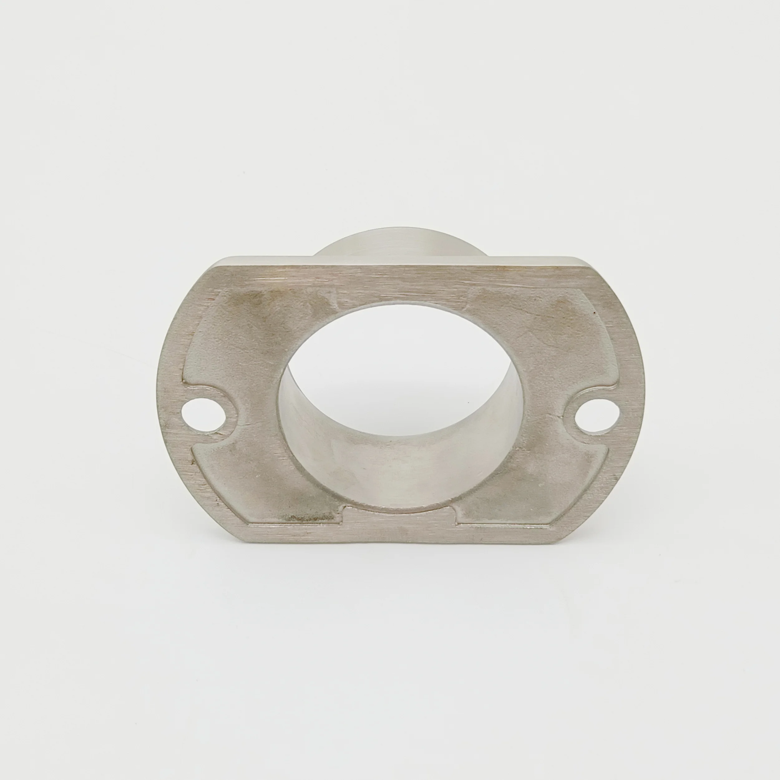 4 PCS Stainless Steel 316 Handrail Base Flange Satin Polished Floor Flange 25.4mm Baluster