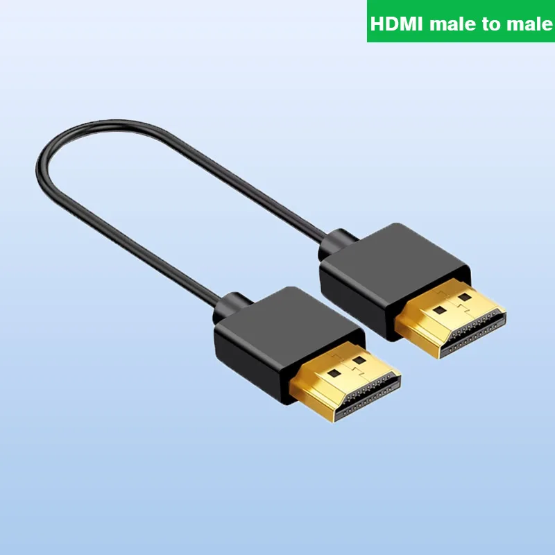 Hdmi 2.0 Cavo Corto Ultrafine Bmpcc 4K 60P Gh5 Fs7 Astro Boy Atomos Monitor Sottile Morbido Hdmi 2.0 Maschio A Maschio 4K Cavo Flessibile Fine