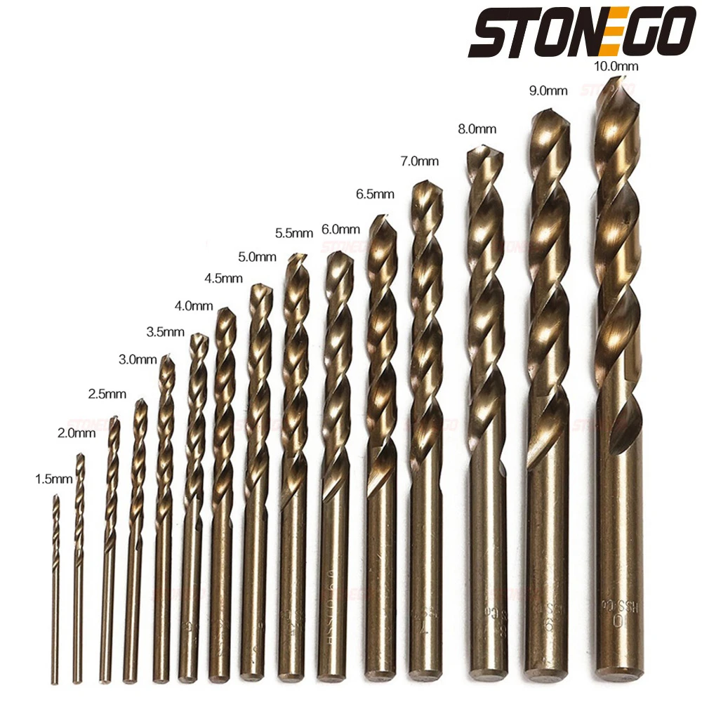 Drill Bit Hss Co High Speed Steel Cobalt M35 Drill Bits Cobalt Metal