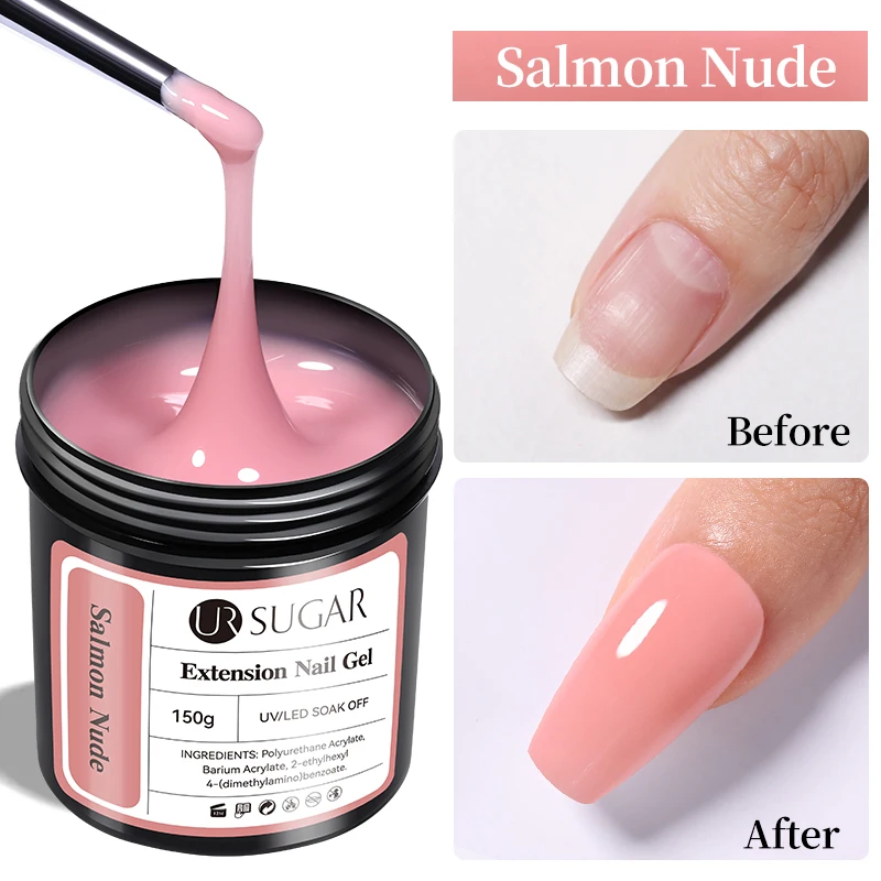 UR SUGAR 150g Quick-Drying Nude Pink Rose Red Gel Nail Polish