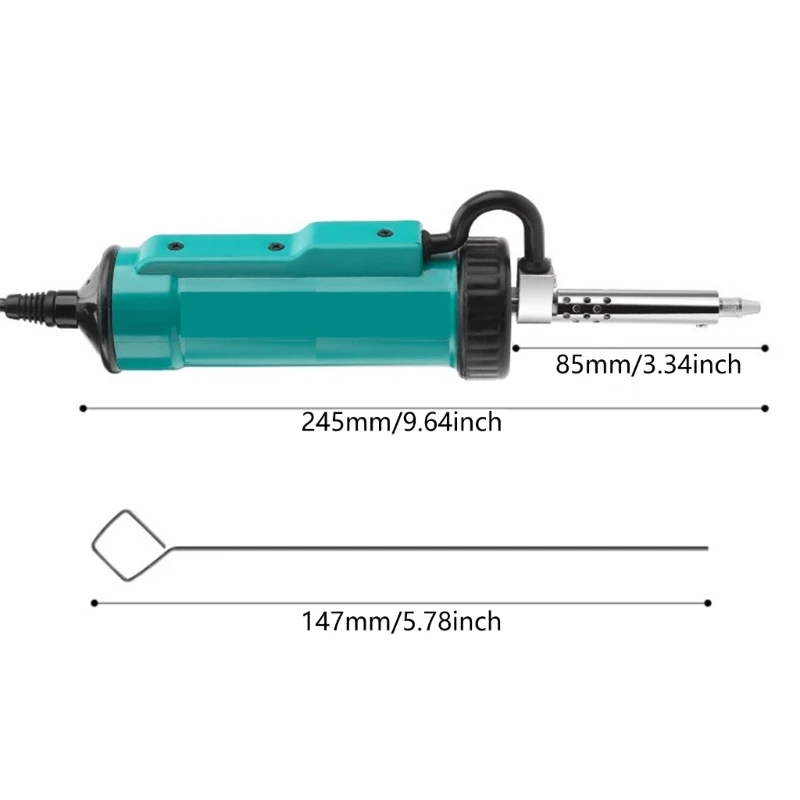 Solder Sucker Desoldering Pumps Electric Soldering Iron Tool Desoldering Suction Pumps Vacuum Pumps Solder Removal Tool 6