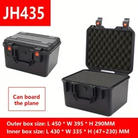 Durable Plastic Big Size Tool Box Waterproof Equipment Storage Case with Foam Insert Mult-Portable Lithium Battery Carrying Box 1