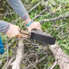 Folding Saw Small Pull Hand Saw with Double Edge Blade Cutting Blade Handsaw for Woodworking Japanese Saw Flush Cut Trim Saw 5