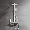 New Design Digital Display Shower System Bathroom Rainfall Temperature LED Shower Full Set Bathtub Waterfall Showers Faucet Suit 1