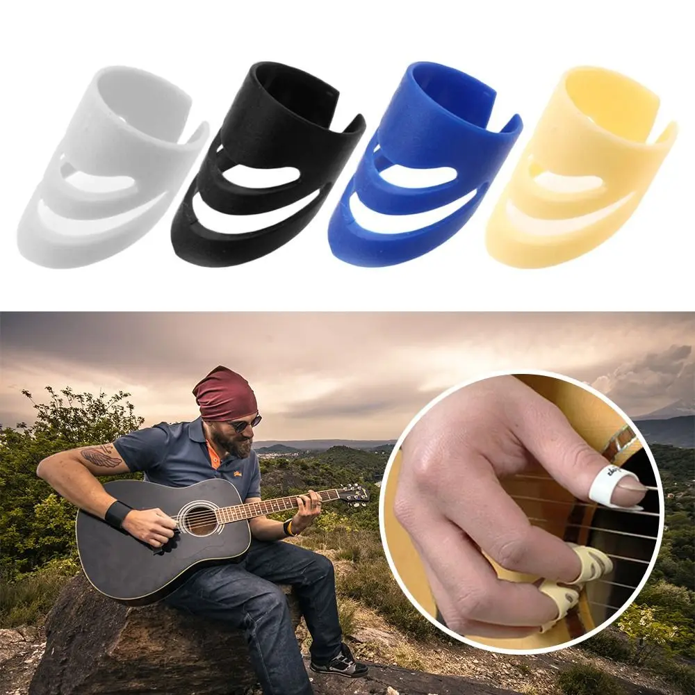 

4 шт./набор, пластиковые медиаторы для гитары, M/L/XL