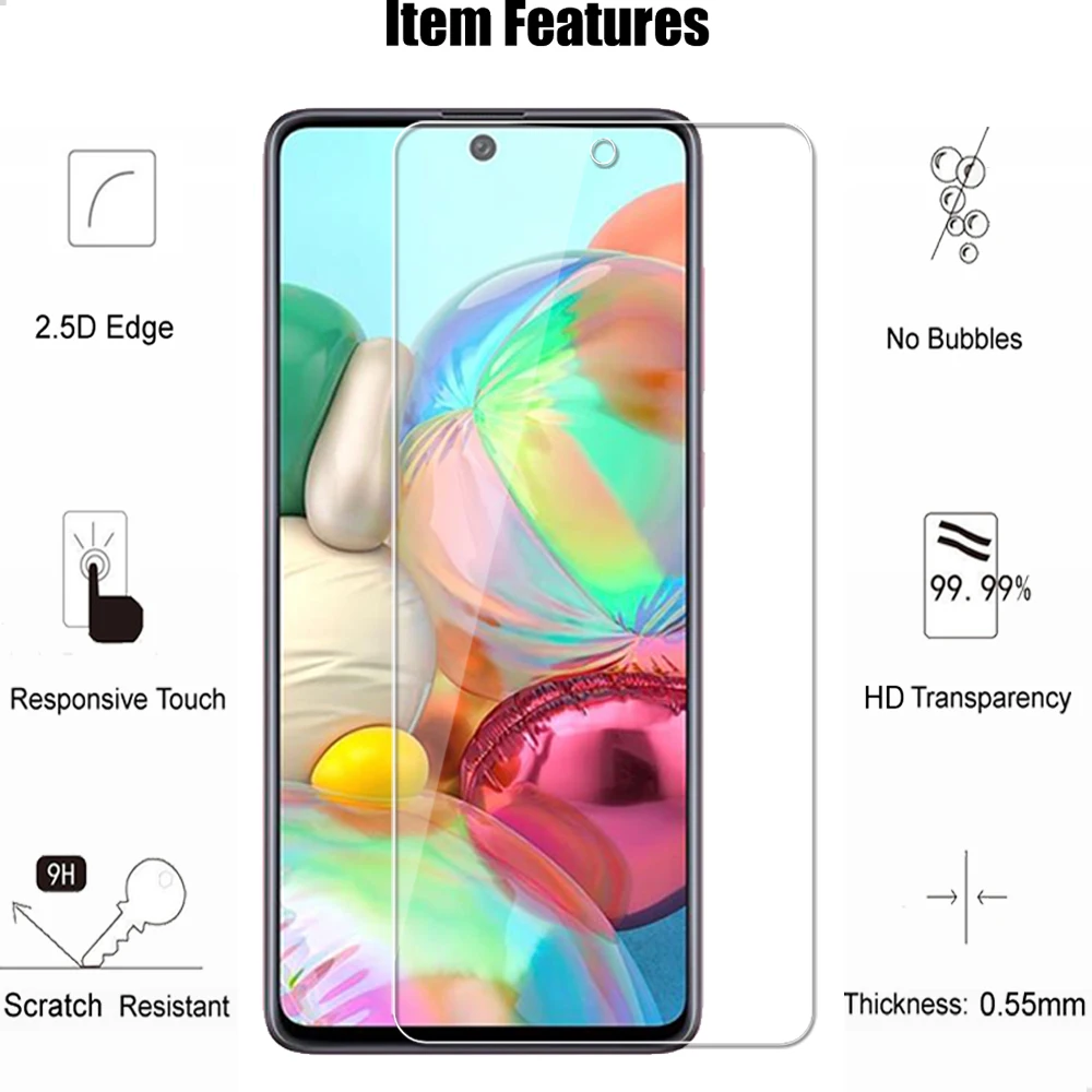 FILM ECRAN VERRE TREMPE COMPATIBLE SAMSUNG GALAXY A71 - JAYM