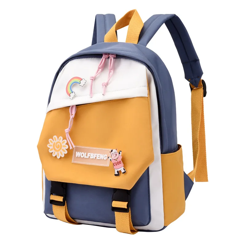 

Children's Backpack Lightweight Waterproof Kindergarten SchoolBag Cute Wear-resistant Breathable Suitable For Boys Girls Age 2-6