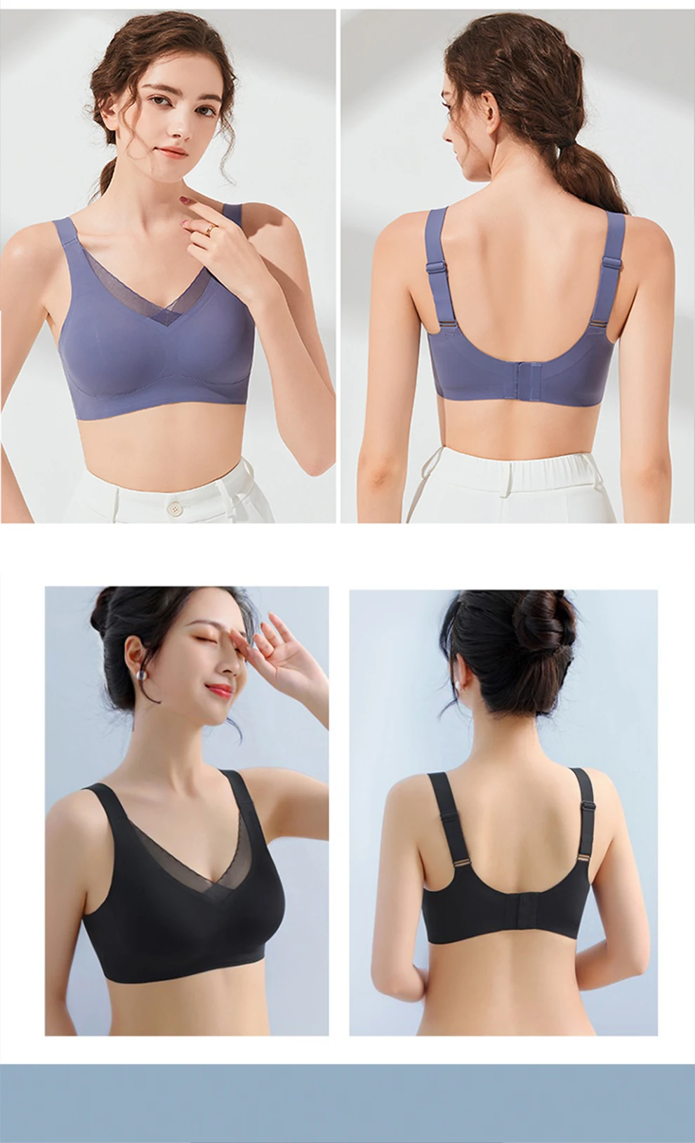 Seamless Prosthetic Breast Bra - Lightweight Mastectomy Bra