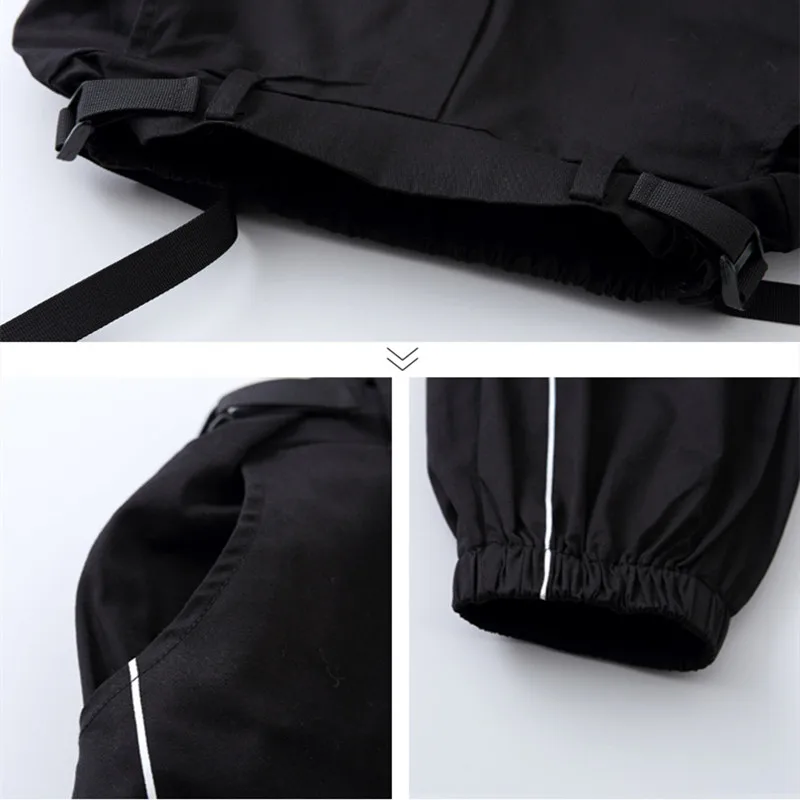 Boy Hip Hop Girl High Collar Vest Cargo Pants Outfits Child Sweatshirt Joggers Street Dance Kids Waistcoat Streetwear Costumes - Image 6