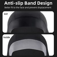 WEST BIKING Winter Fleece Balaclava for Cycling and Running Non-Slip Sport Caps Ear Neck Protection Windproof Thermal Sport Gear 2