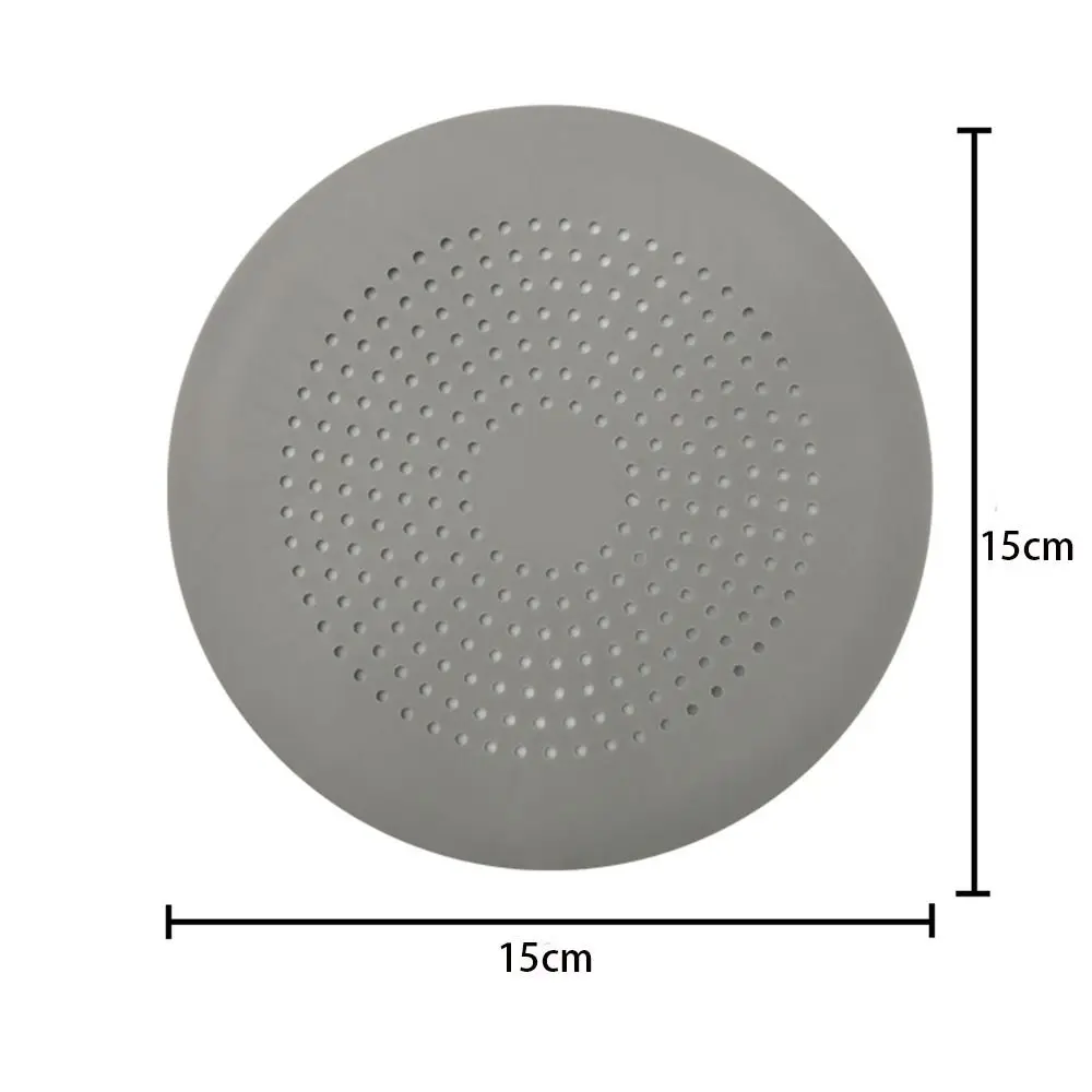 New TPR Kitchen Strainers Roundness Square Bathtub Drain Strainers Durable Bottom Sucker Floor Drain Filter Home sink filter kitchen sink filter sink strainer floor drain filter hair drain catcher kitchen sink strainer shower drain filter