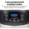 6 Quart Programmable Slow Cooker with Flexible Programming, 5 Cooking Times, Air Fry Lid with 4 Settings, Dishwasher-Safe Crock 3