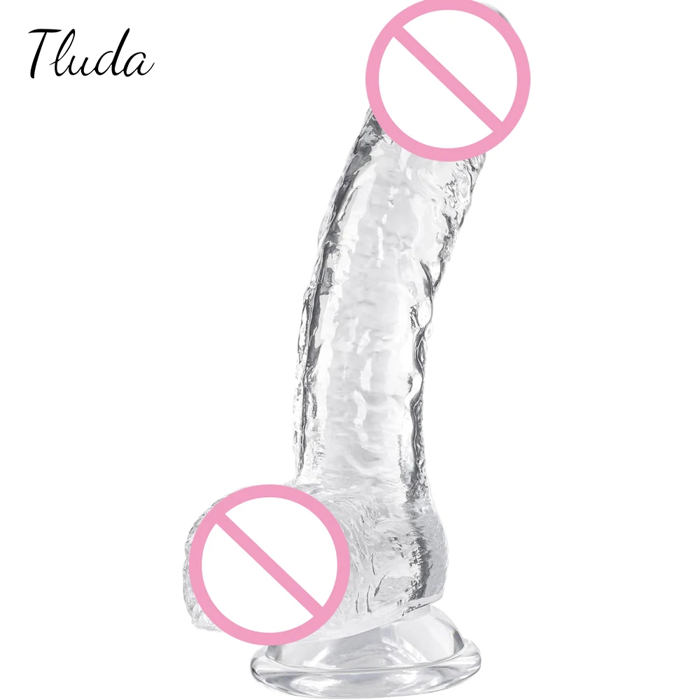 Sex Toys 4 Size Transport Silicone Dildo Fake Dick for Women Artificial Penis with Suction Cup Female Masturbation Adult 18+