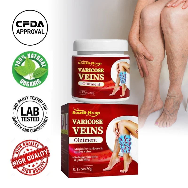 

Varicose Veins Treatment Cream Foot Care Vasculitis Phlebitis Spider Leg Varicosity Angiitis Legs Dilated Relief Patch Medicine