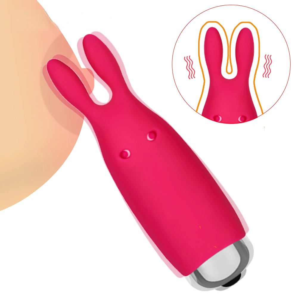 Mini Rabbit Vibrator G-spot Massager For Women Clitoris Stimulator_voghion.com