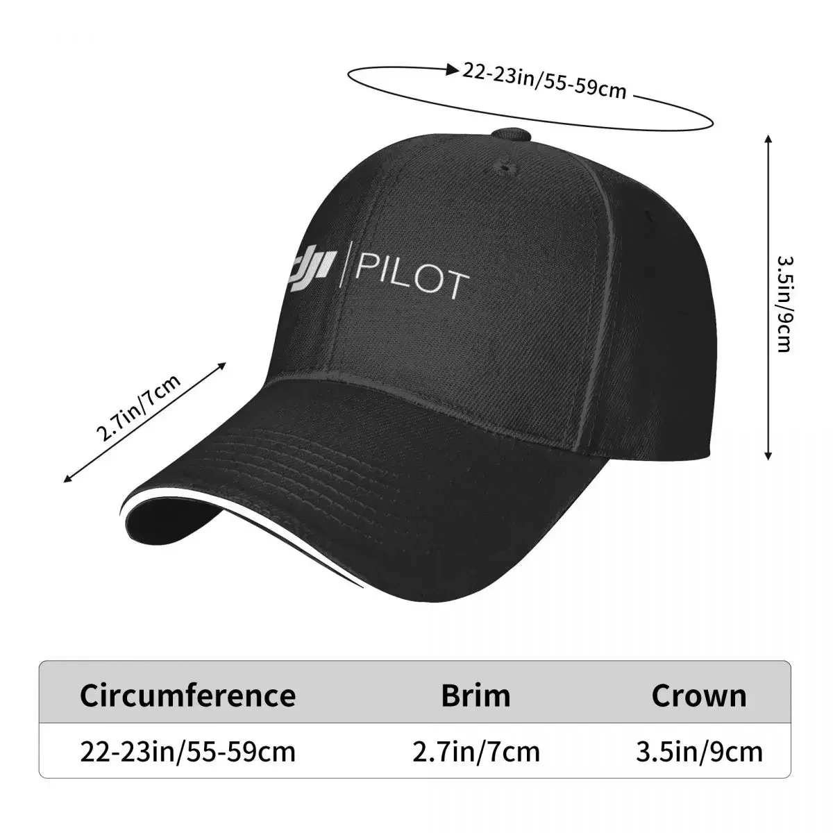 Best Seller - DJI Pilot Merchandise Cap baseball cap Fishing caps Hat for girls Men's images - 6