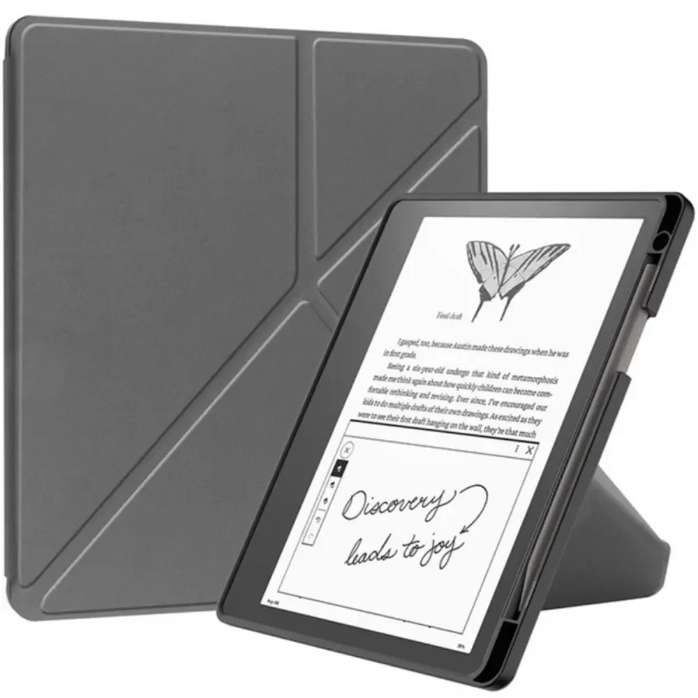 Smart Multi-Fold Stand Case with Magnetic Closure and Auto Wake/Sleep