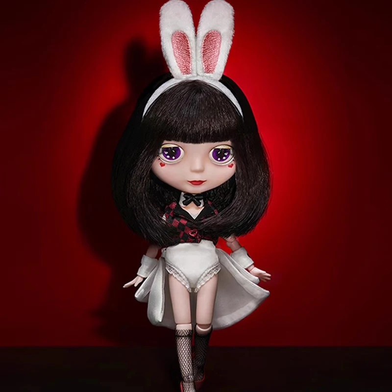 

Genuine Bunny Girls Bjd The Forest Fairy Bjd Strawberry Girls Figure Classic Moving Four Kinds Of Eyes Dolls Christmas Toys Gift