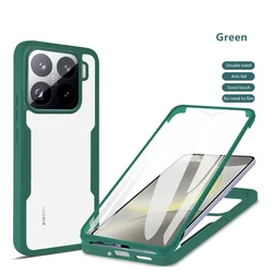 Custodia Shockproof a 360° Completa con Bumper Morbido e Protezione dello Schermo in PET Trasparente