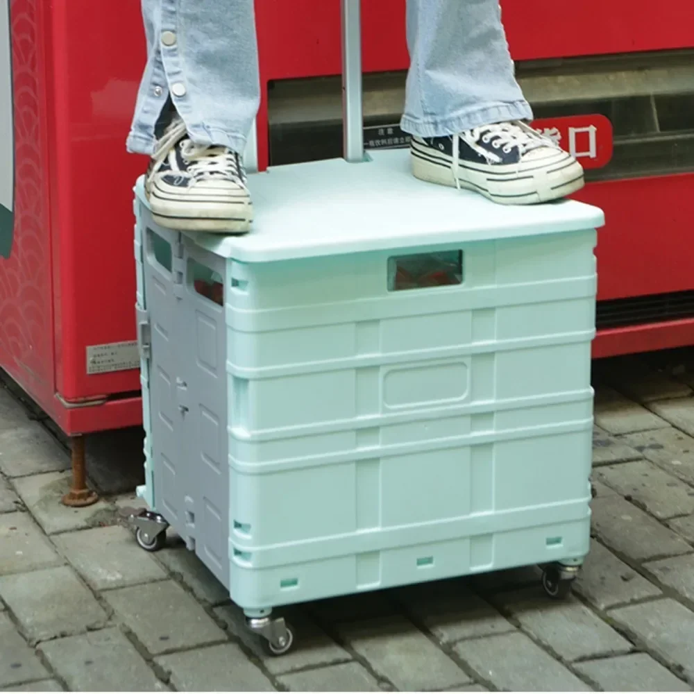 Lightweight Folding Shopping Cart 2