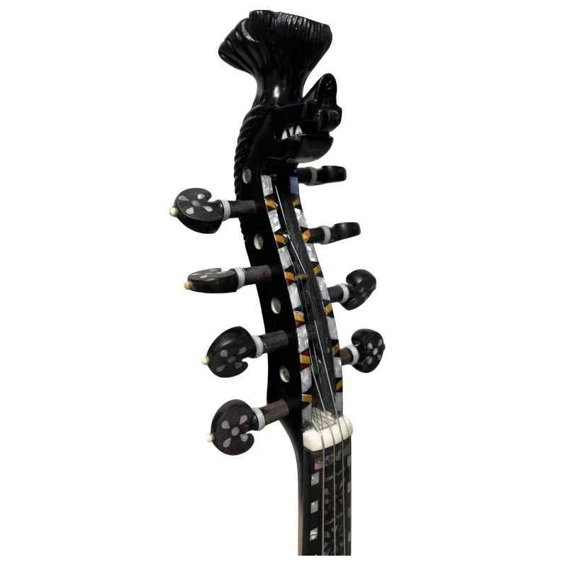 4/4 バイオリン アメリカ製 Hand Carved Norwegian fiddle,4/4 Violin,4*5 string Hardanger