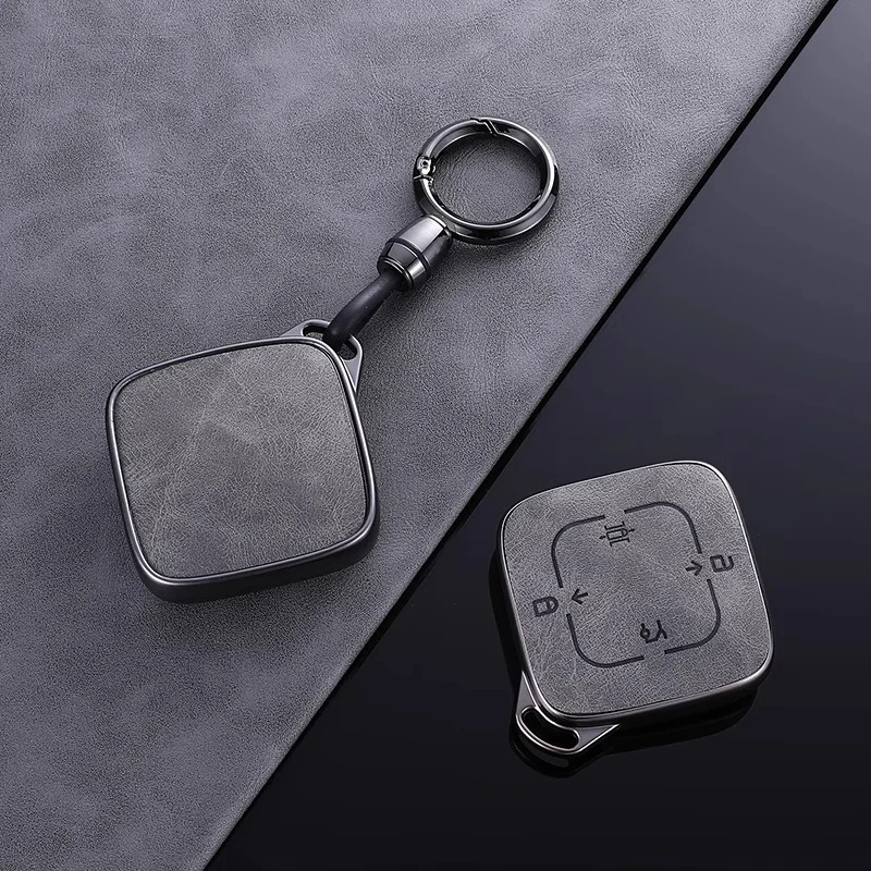 Portable Key Case for ZEEKR 001 ZEEKR X 2023 2024 Remote Car Key Cover Fob Holde