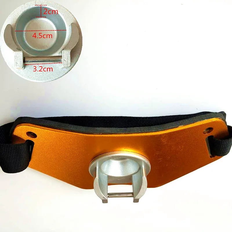 Fishing Rod Holder 1PC Large Size Sea Fishing Top Waist Protection Fishing Boat Waist Belt Rod Belly Top Outdoor Fish Pole Supporter Holder