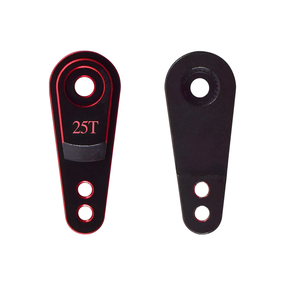 9IMOD 2PCS Multistyle RC 25T Matal Servo Horn Arm Aluminium Für 1/8 1/10 1/18 trx4m TRAXXAS RC Crawler Auto Upgrade Ersatz – Detail 4