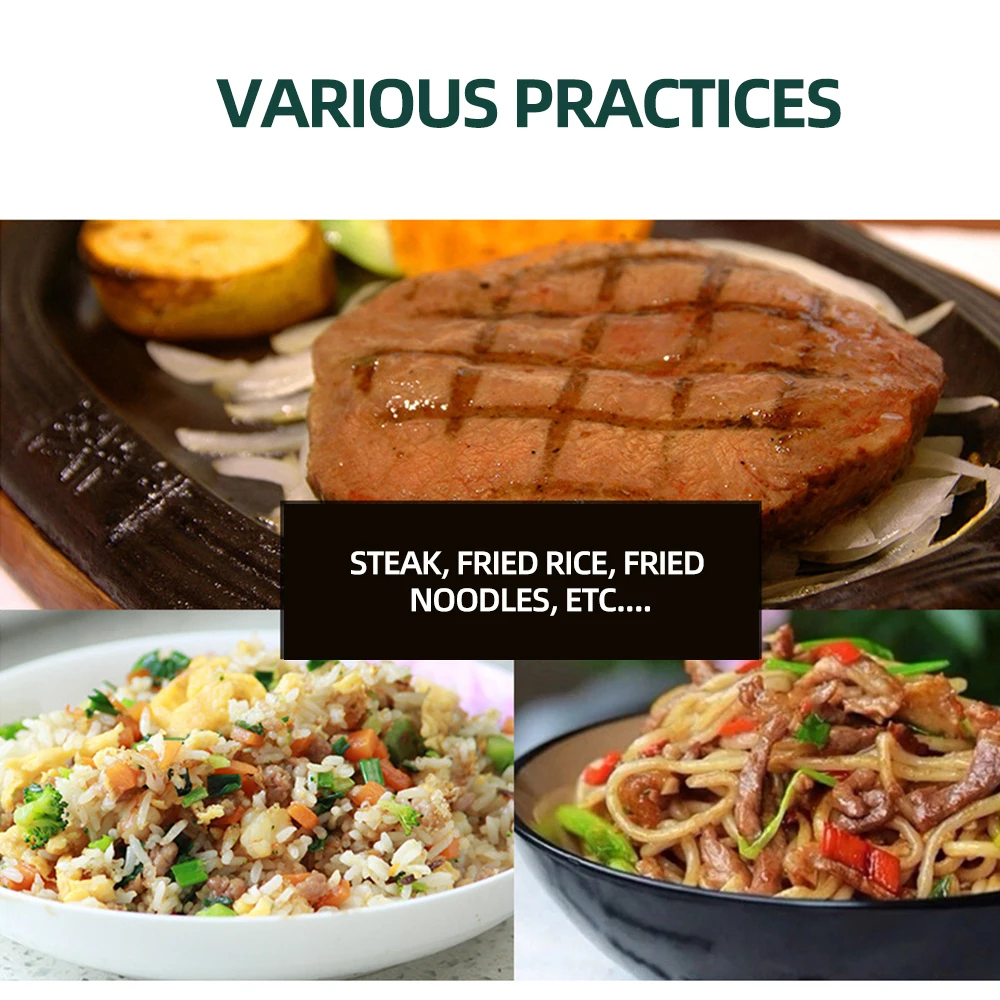 1500W Desktop Hot Plate Steak Fried Pan Frying Griddle Commercial Frying and Grilling Stall Equipment 4